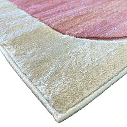 Avis Thedecofactory AVANT GARDE BUBBLE - Tapis look seventies bubble gris rose 120x170