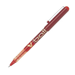 Stylo roller Pilot V-ball 0,7 mm - rouge