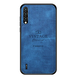 Coque en TPU + PU antichute, léger, bleu pour votre Xiaomi Mi CC9/CC9 Meitu Edition/9 Lite