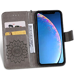 Acheter Wewoo Coque Étui en cuir PU avec empreinte horizontale à motif de tournesol pour iPhone 11 Pro support et logements cartes portefeuille et lanière