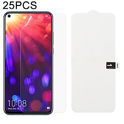 Wewoo Film protecteur de protection souple avec Hydrogel doux de 25 PCS et alcool pour coton + carte à gratter Huawei Nova 4 / Honor View 20