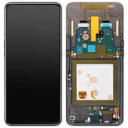 Samsung Bloc Complet Galaxy A80 Écran LCD et vitre tactile Original Service Pack - Noir