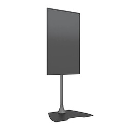 Kimex Support sol inclinable pour écran TV 55'' - 75'' - Hauteur 180cm - Version portrait