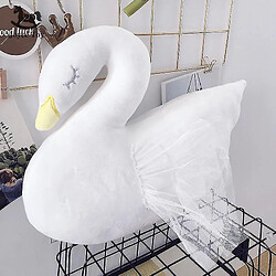 Universal 35 cm Princesse Crown White Swan Planchez un oreiller en peluche Pouteau d'apaisement | Planchers