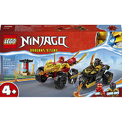 LEGO 71789 Le combat en voiture et en moto de kai et ras