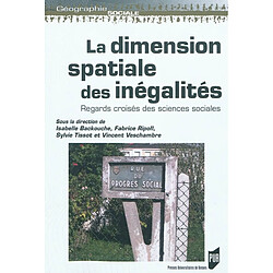 La dimension spatiale des inégalités : regards croisés des sciences sociales - Occasion