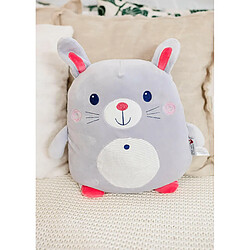 InnoGIO GIOplush Rabbit, Coussin Peluche Lapin 32cm pour Enfant, Doudou de Naissance pour Bébé, Matière Douce au Toucher, Jouet avec Composants Sécurisés, Aide à l'Endormissement, Blanc