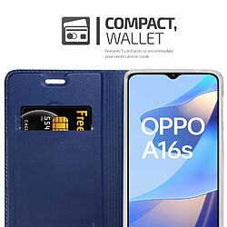 Cadorabo Coque Oppo A16s / A54s Etui en Bleu pas cher