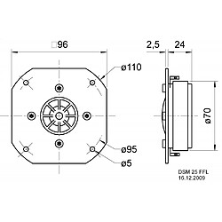 Alpexe VS-DSM25FFL/8 - Haut-parleur (4007540011530)