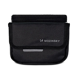 Ozzzo wozinsky cadre sac de velo sacoche de velo etui de telephone etanche 1.5l noir (wbb26bk)