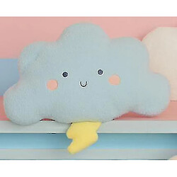 Universal 48 cm mignon en forme de nuage peluche coussin remplit arc-en-ciel éclair nuage doux jouet garçon garçon garçon cadeau anniversaire