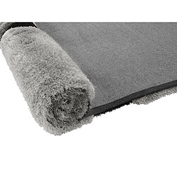 Vente-Unique Tapis shaggy à poils longs - 200 x 290 cm - Gris - PIETRA