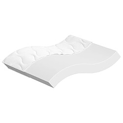 vidaXL Matelas à ressorts bonnell moyen 140x190 cm