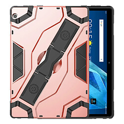 Coque en TPU armure avec béquille rose pour votre Lenovo Tab M10 TB-X605F