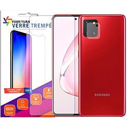 Verre trempé pour Samsung Galaxy Note 10 Lite+ Verre Trempé Camera Arrière Protecteur - Film Protection en Verre Trempé-Visiodirect -