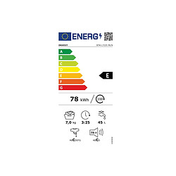 Lave-linge top 7kg 1200 tours/min - BTWL7220FR/N - INDESIT