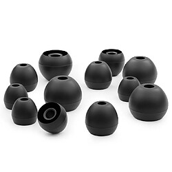 Acheter OKULI 12 x Écouteurs en Silicone Embouts d'oreilles pour BEATs Flex, Tour 2.0 Casque Écouteurs en Noir