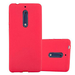 Cadorabo Coque Nokia 5 2017 Etui en Rouge