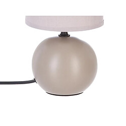 Atmosphera, Createur D'Interieur Lampe de chevet boule - Taupe mat - Atmosphera