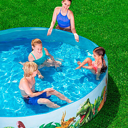 Avis Piscine Gonflable Pour Enfants Bestway Ronde Parois PVC Dinosaures 244x46 cm