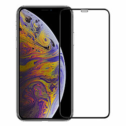 Verre trempé Riff 5D 0,3 mm avec cadre noir pour Apple iPhone X/ iPhone XS/ iPhone 11 Pro