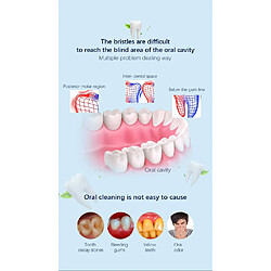 Universal Nettoyeur de dents acoustique Extenseur de dents électrique Démaquillant Calculus 15000rpm Vibration Batterie Alimentée LED Blanchiment de dents Outil | Brosse à dents électrique