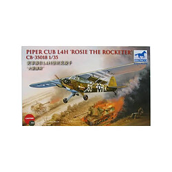 Bronco Models Maquette Avion Piper Cub L4h "rosie The Rocketer"