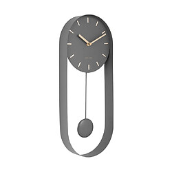 Horloge en métal Pendulum Charm Gris - Karlsson