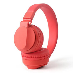 Yonis Casque Audio Enfant Bluetooth Rose 25h