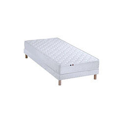 Idliterie Ensemble Matelas Ressorts Fermes biconiques SPECTRE + Sommier Made in France