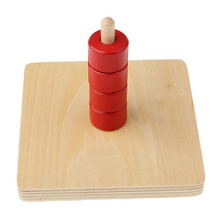 Jeu Éducatif Montessori Sensoriel Boule et Boîte + Cadran Vertical Cylindrique Jouet à Appairer en Bois Cadeau Anniversaire pour Enfant Bébé