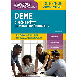 DEME : diplôme d'Etat de moniteur éducateur : tout-en-un 2025-2026