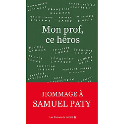 Mon prof, ce héros - Occasion