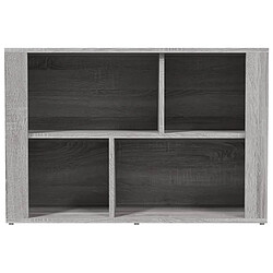 Acheter vidaXL Buffet Sonoma gris 80x30x54 cm Bois d'ingénierie