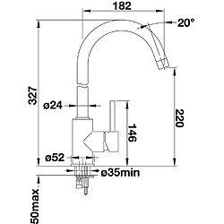 Robinet de lavabo