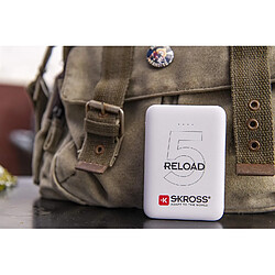 SANAG | 1.400120 | Reload 5 | Batterie Externe 5000 Mah Blanc pas cher