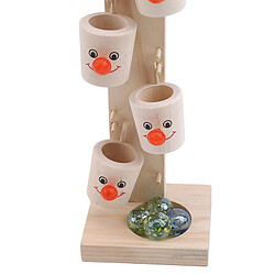 Universal Jouet en bois créatif clown table en marbre jeux amusants pour enfants clown marbre boule de marbre jeux interactifs jouets éducatifs | Quartier