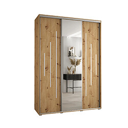 Abiks Meble Armoire Davos 13 À Portes Coulissantes 235,2/170/45 3 Portes