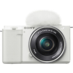 Kit Sony ZV-E10 16-50 Blanc