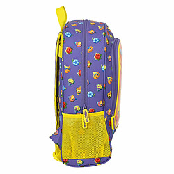 Avis Cartable SuperThings Guardians of Kazoom Violet Jaune (32 x 42 x 14 cm)