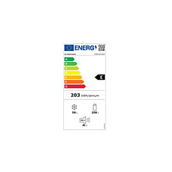 Réfrigérateur combiné 55.5cm 266l nofrost silver - GTBV20PYGKD - LG