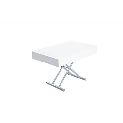 Avis Inside 75 Table relevable extensible HARIE laquée blanc