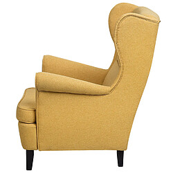 Acheter Beliani Fauteuil ABSON Jaune