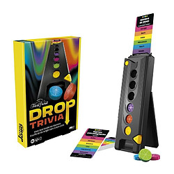 Hasbro Drop Trivia, jeu de groupe électronique avec voix et sons, Des 13 ans, 2 joueurs ou +, 15 min, inspiré de Trivial Pursuit, Has