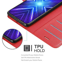 Cadorabo Coque Honor 9X Etui en Rouge pas cher