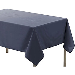 Douceur D'Interieur Nappe unie polyester Essentiel - 140 x 250 cm - Bleu