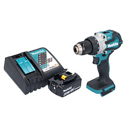 Makita DHP 489 RG1 Perceuse-visseuse à percussion sans fil 18 V 73 Nm Brushless + 1x batterie 6,0 Ah + chargeur