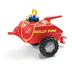 Rolly Toys Remorque Pompier Fire pour tracteur à pédales