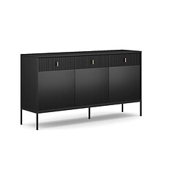 Vivaldi Commode MAGGIORE 3D3S NOir/Noir/Dore