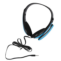 Acheter GUPBOO Casque stéréo de jeu de haute qualité casque filaire avec micro casque basse pour PC ordinateur Gamer lecteur MP3